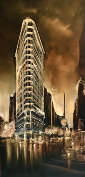 Flat iron building