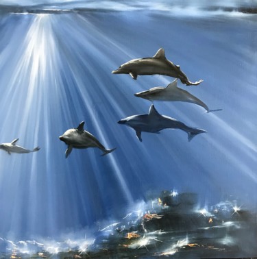 Under water