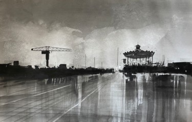 Sur l'Ile de Nantes - Encre